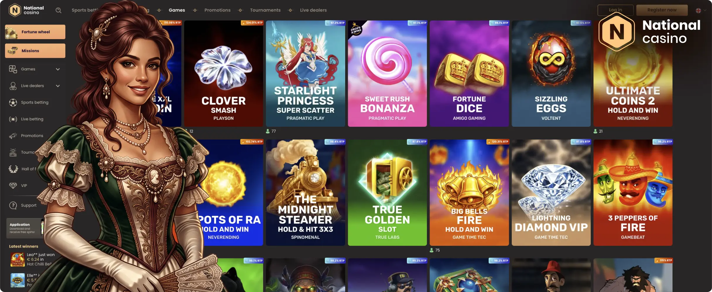 National Casino Casino Slots